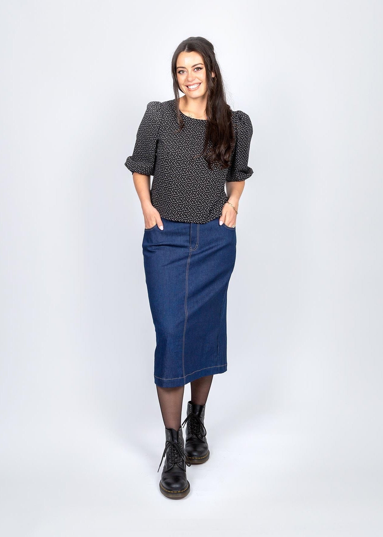 Prevail Denim Skirt