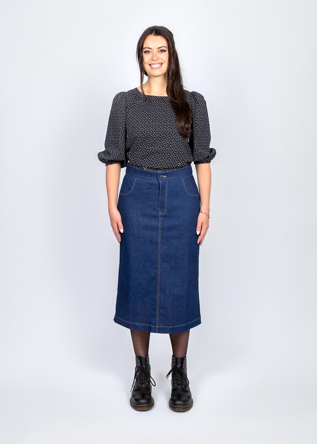 Prevail Denim Skirt