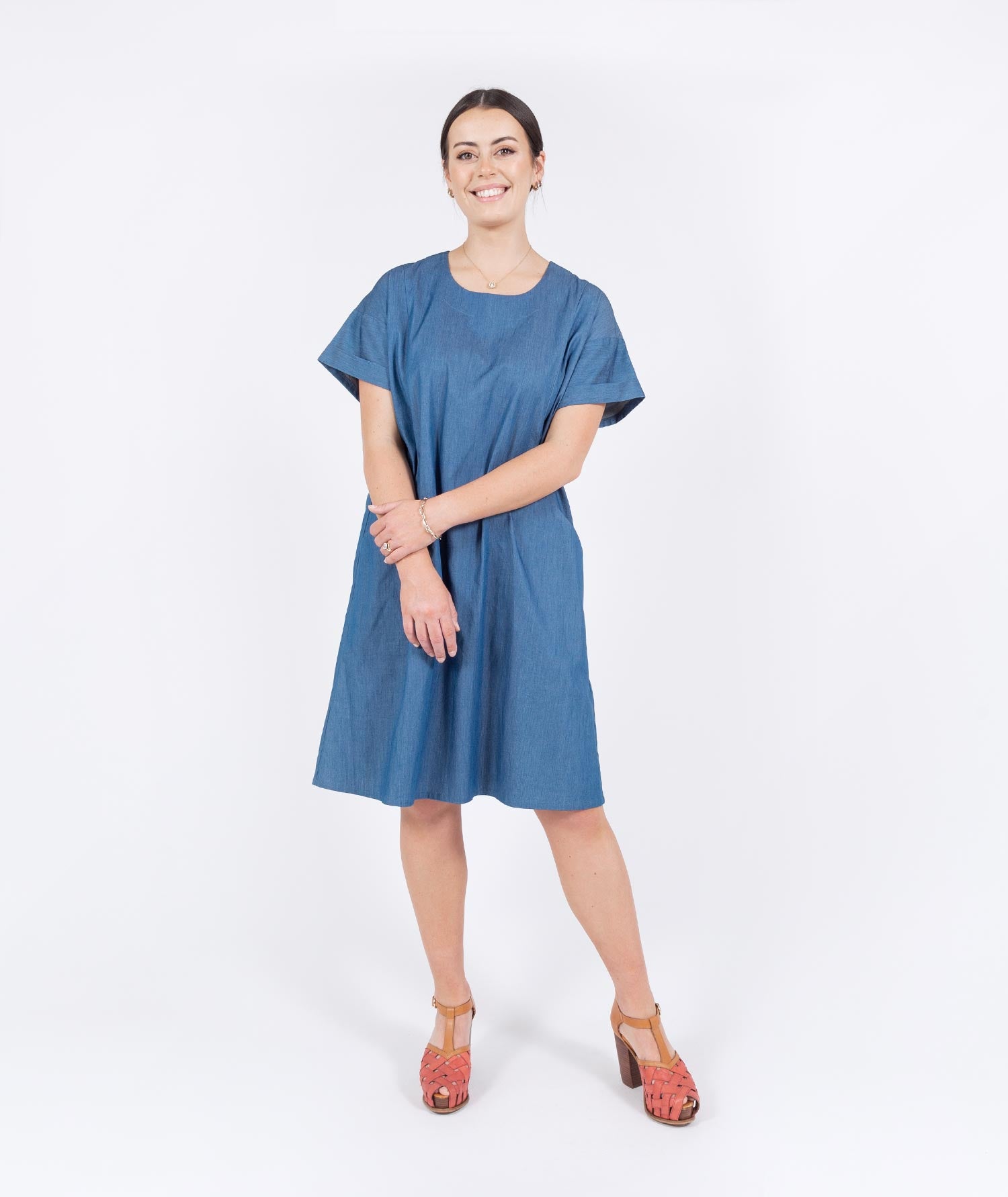 Relaxed Denim Dress