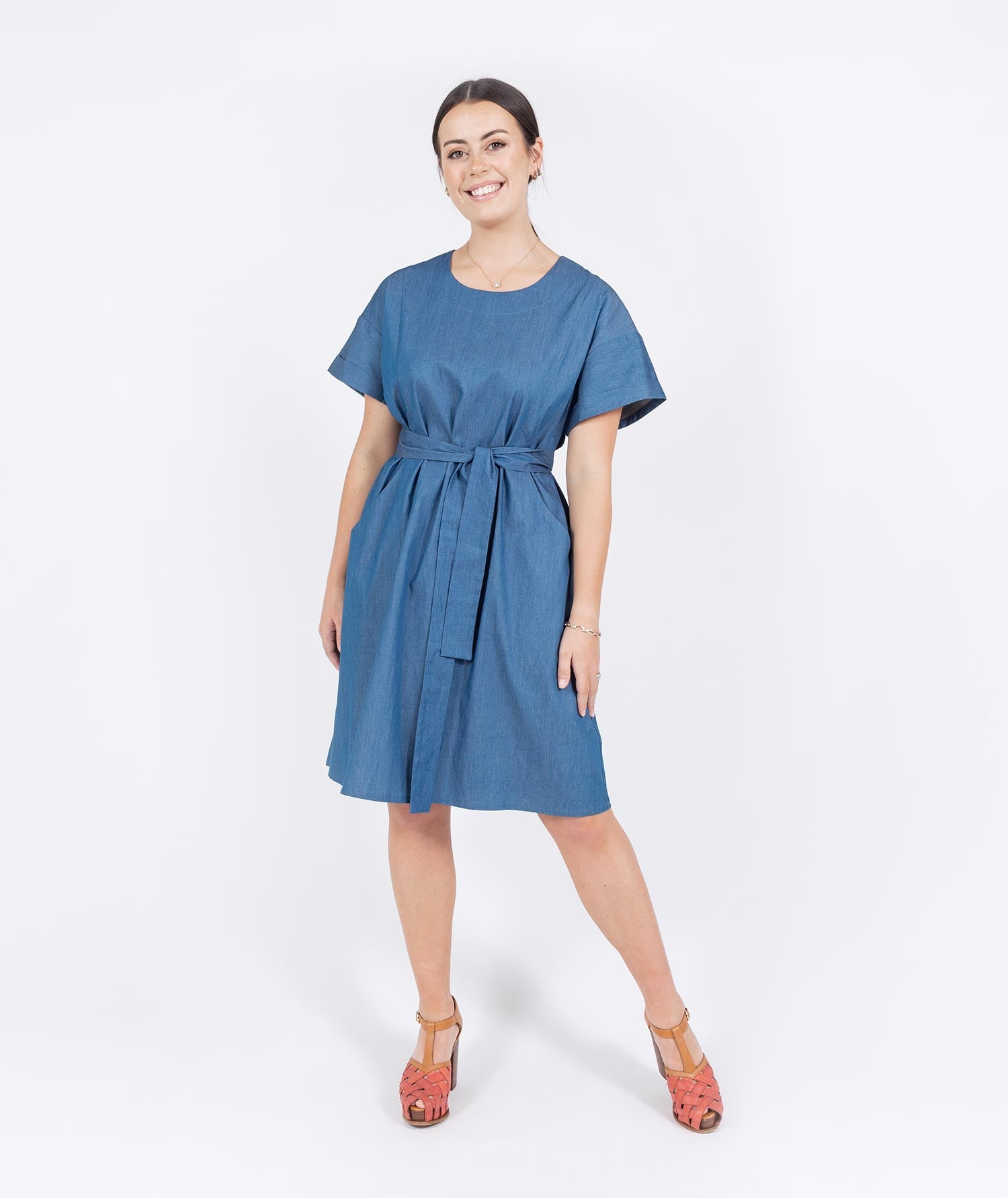 Relaxed Denim Dress