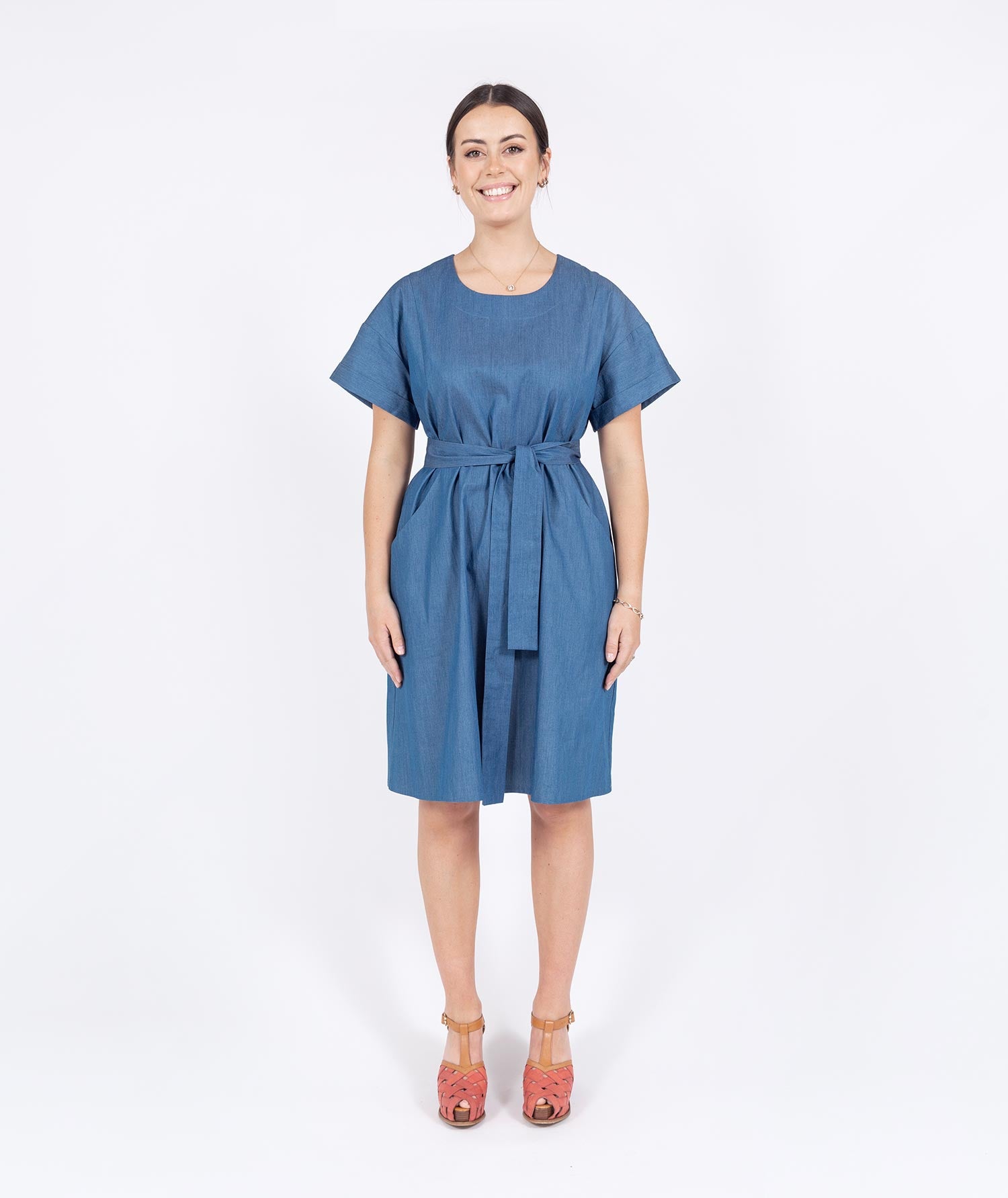 Relaxed Denim Dress