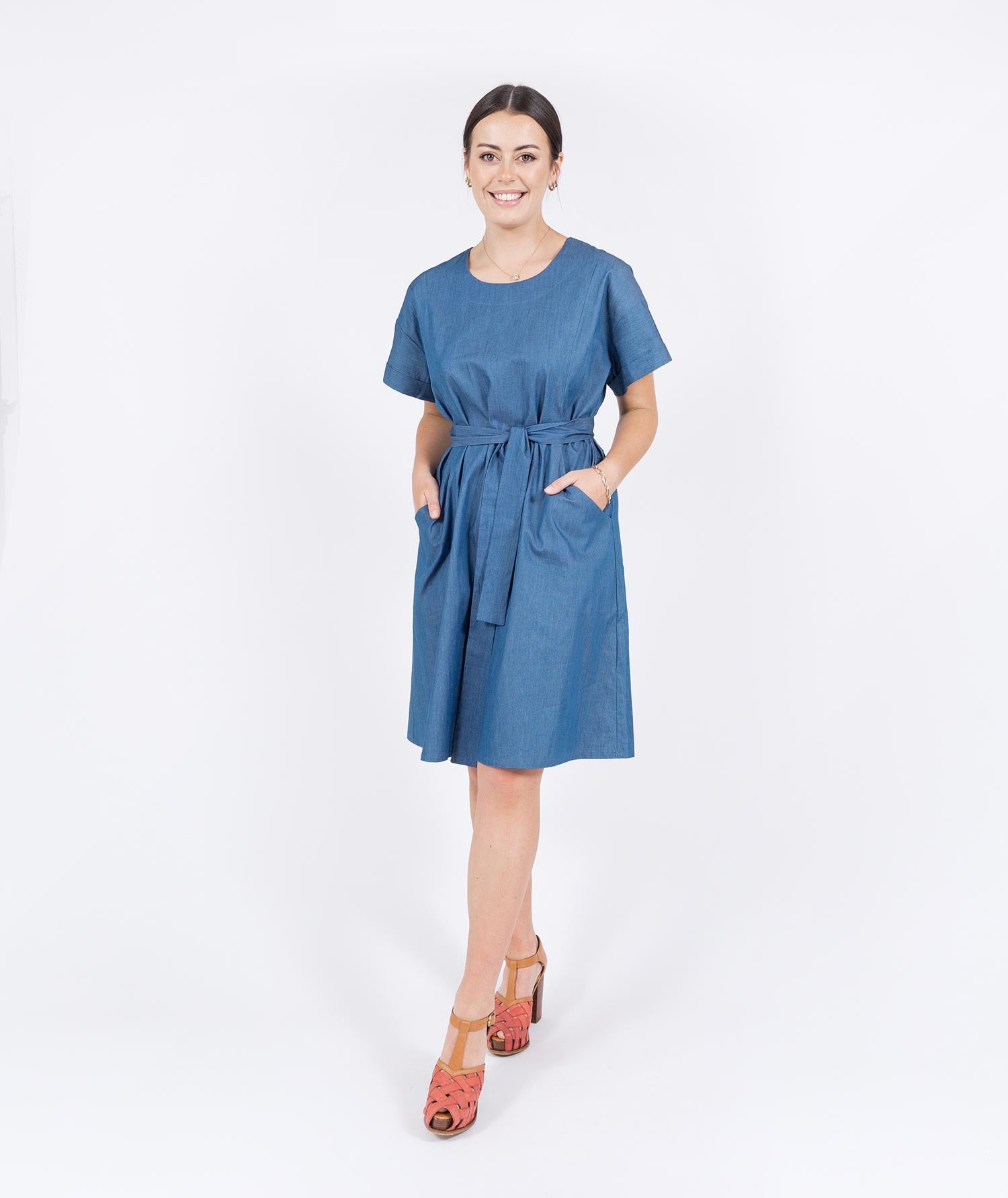 Relaxed Denim Dress