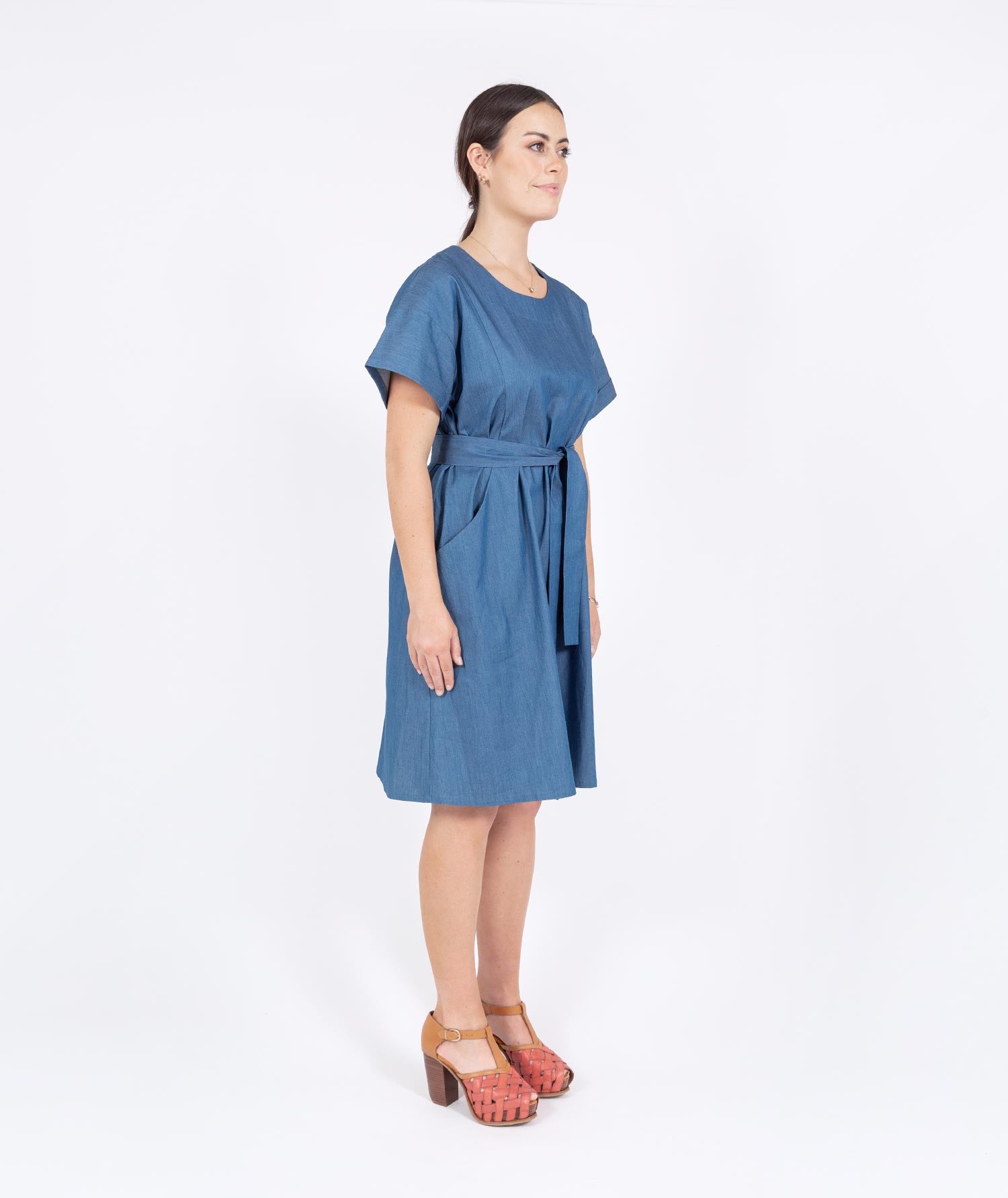Relaxed Denim Dress