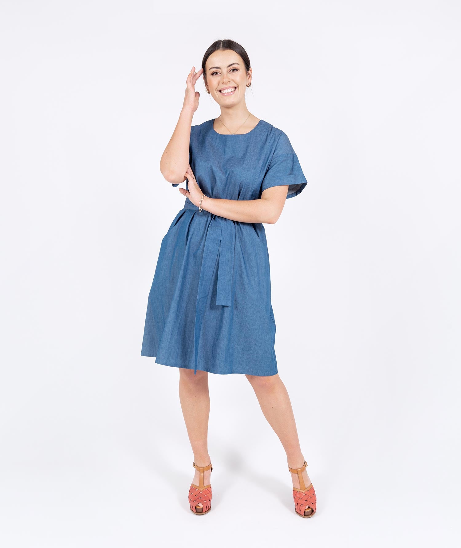 Relaxed Denim Dress