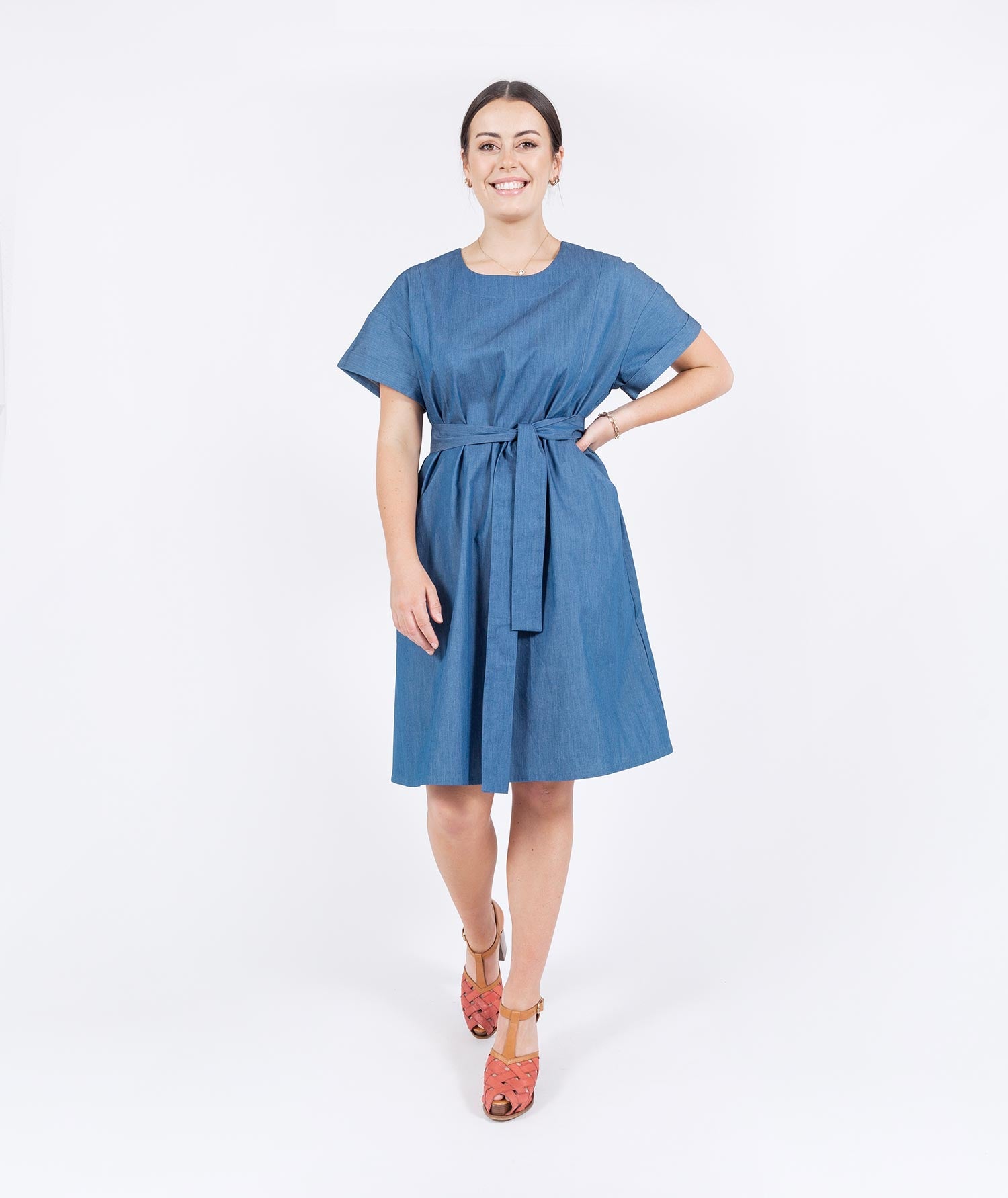 Relaxed Denim Dress
