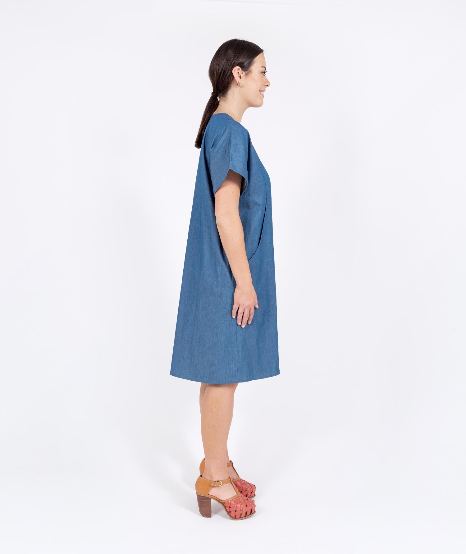 Relaxed Denim Dress