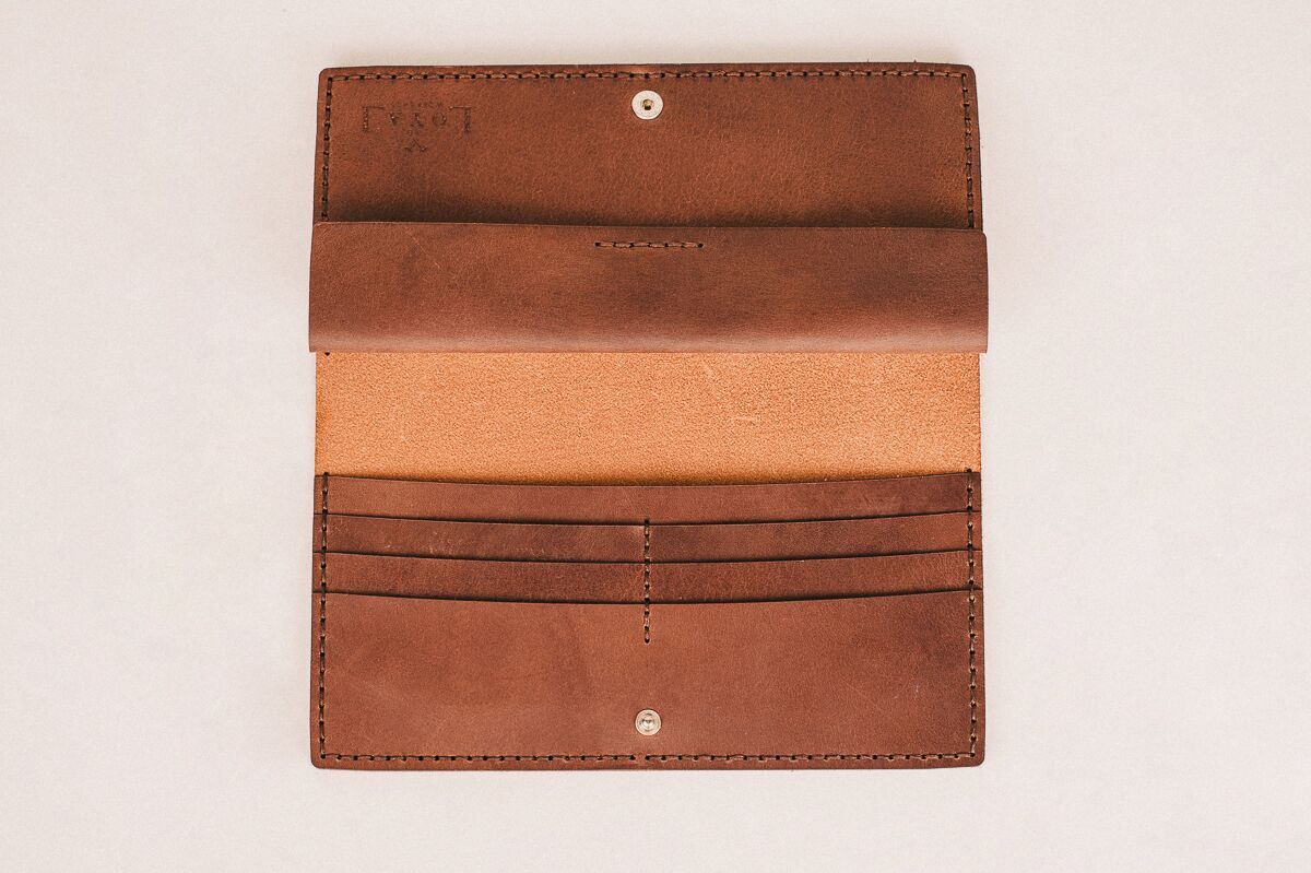 The Loyal Workshop The Alongsider Ethical Leather Wallet