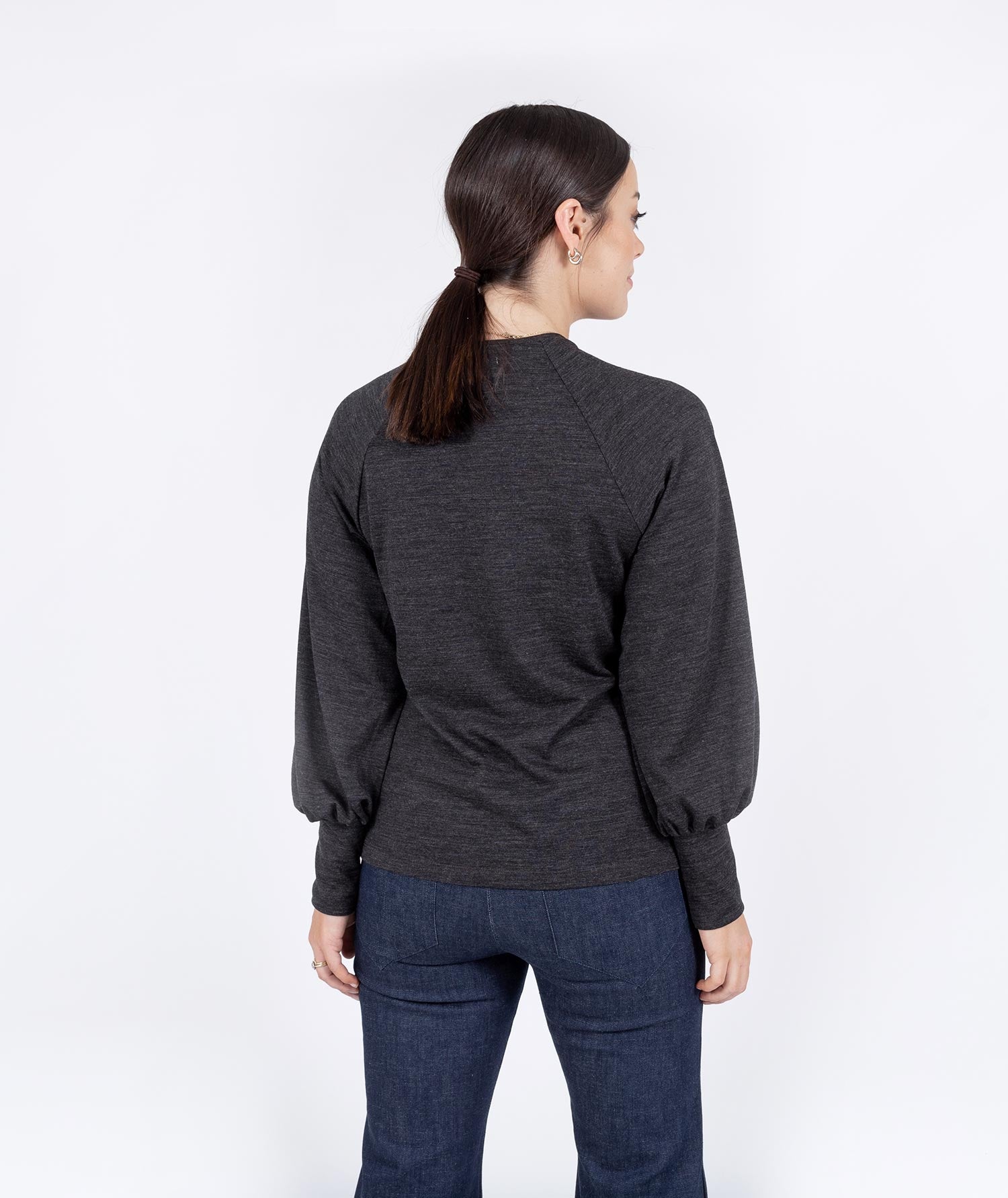 Climb the Mountain Merino - Charcoal