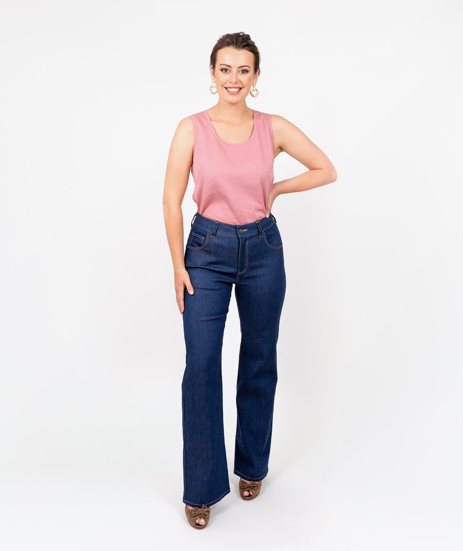 Heritage Flared Jeans by Holi Boli