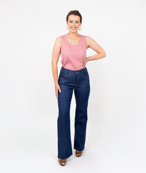 Heritage Flared Jeans by Holi Boli