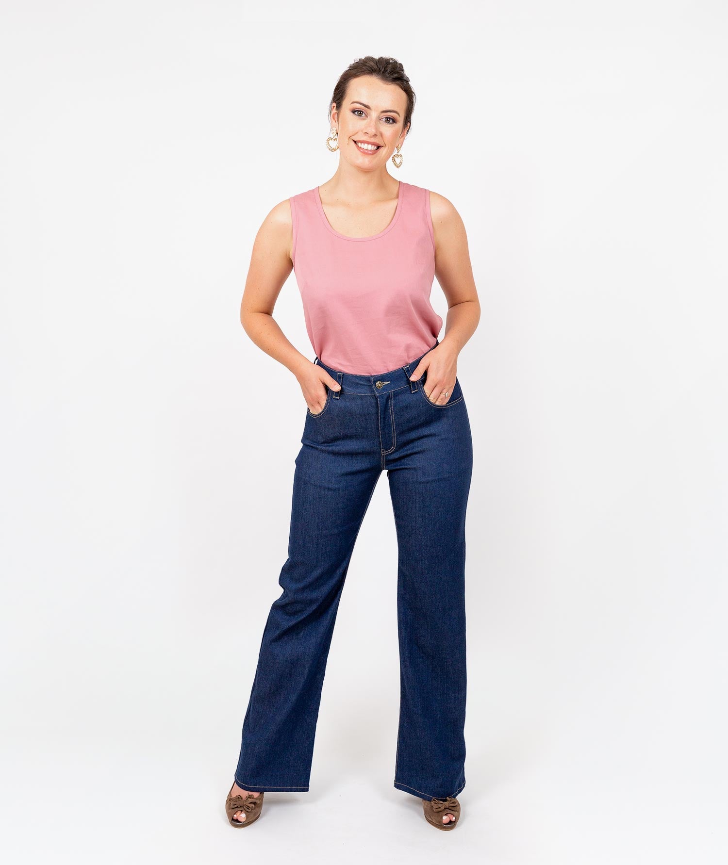 Heritage Flared Jeans by Holi Boli