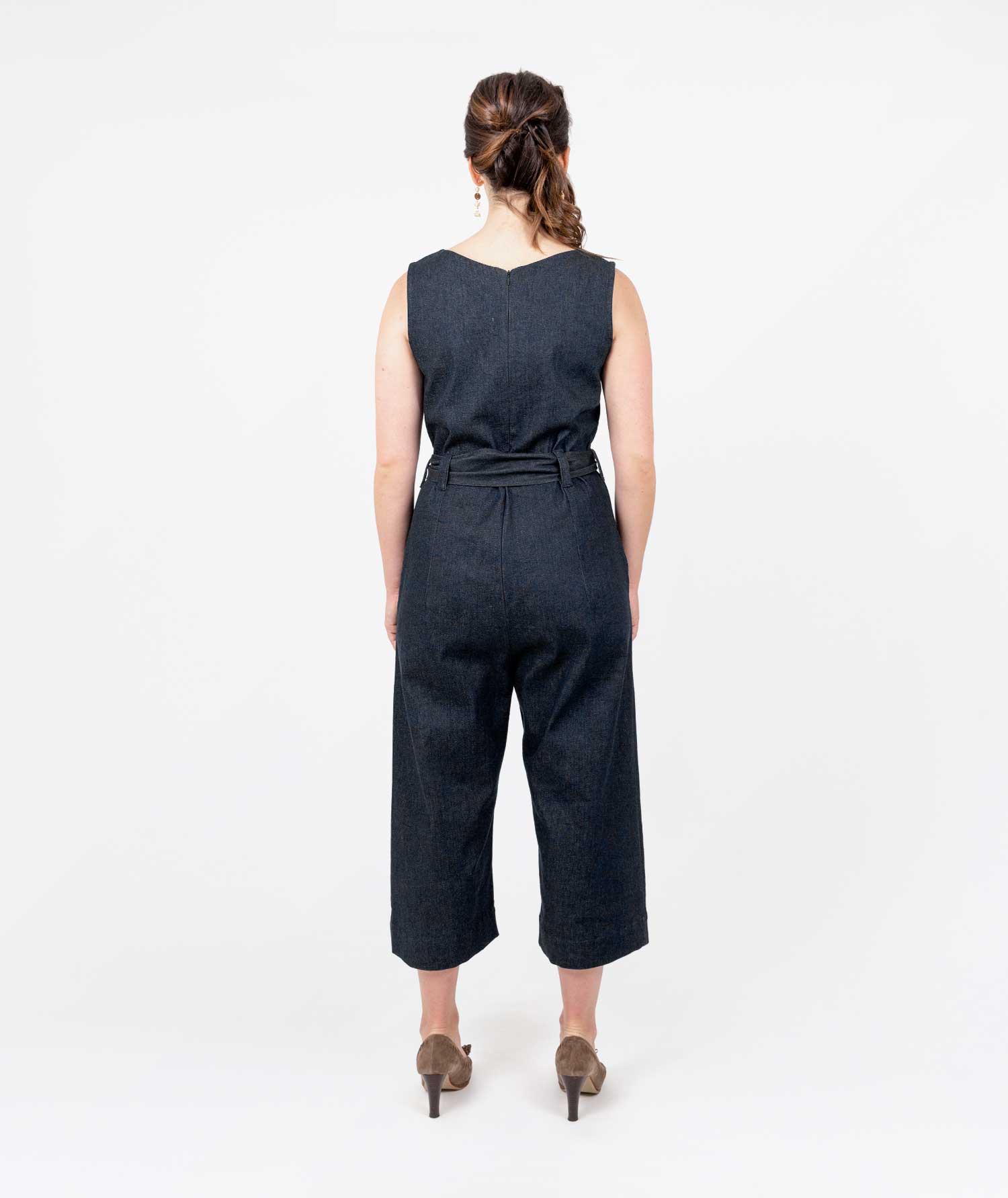 Forever Playsuit Denim - Blueblack