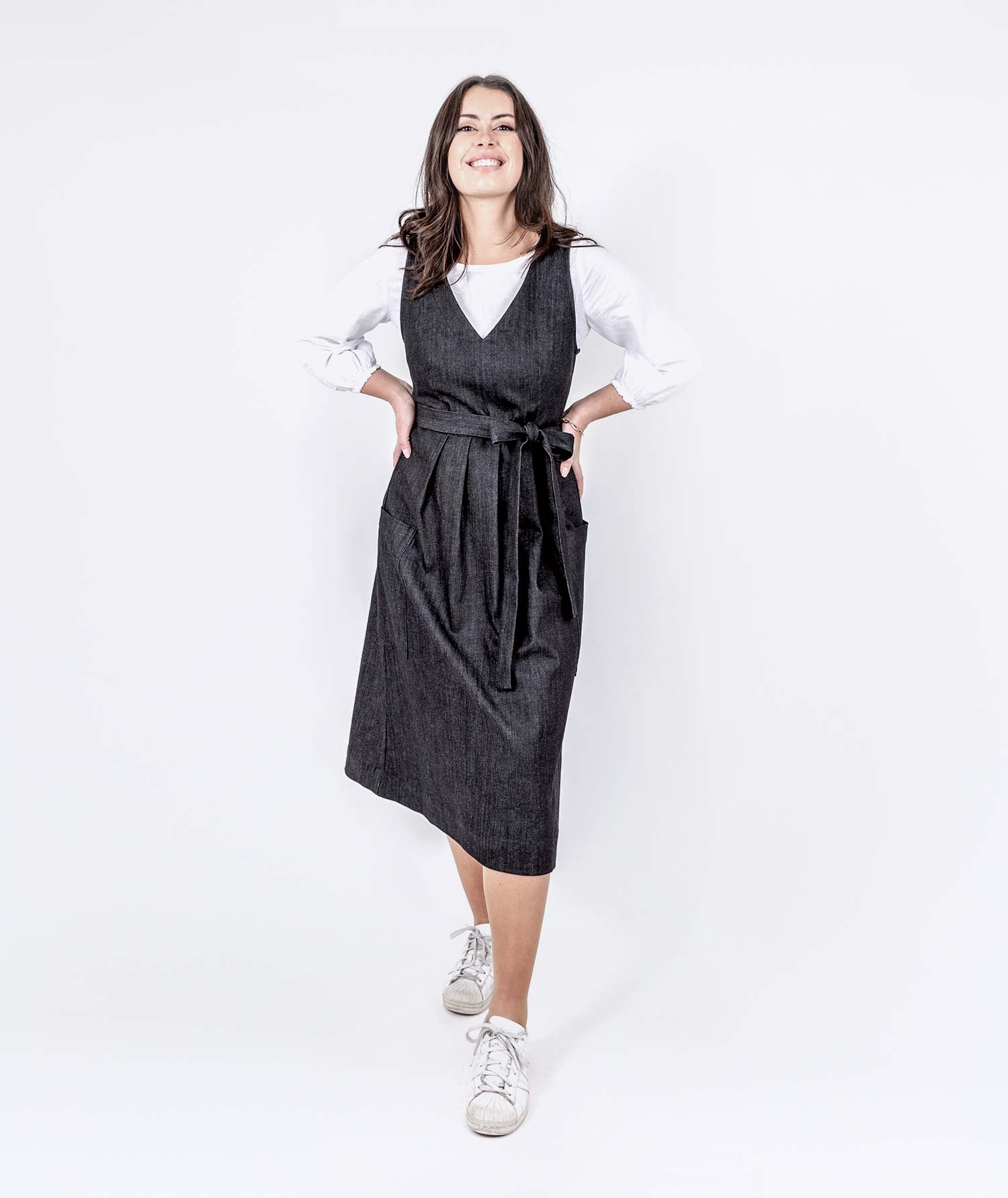 Denim Pinafore