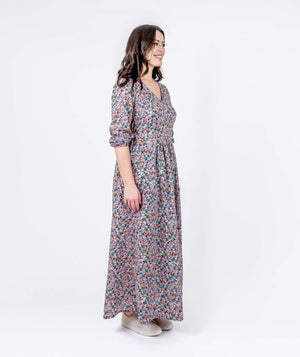 Floral Joy Dress - Black