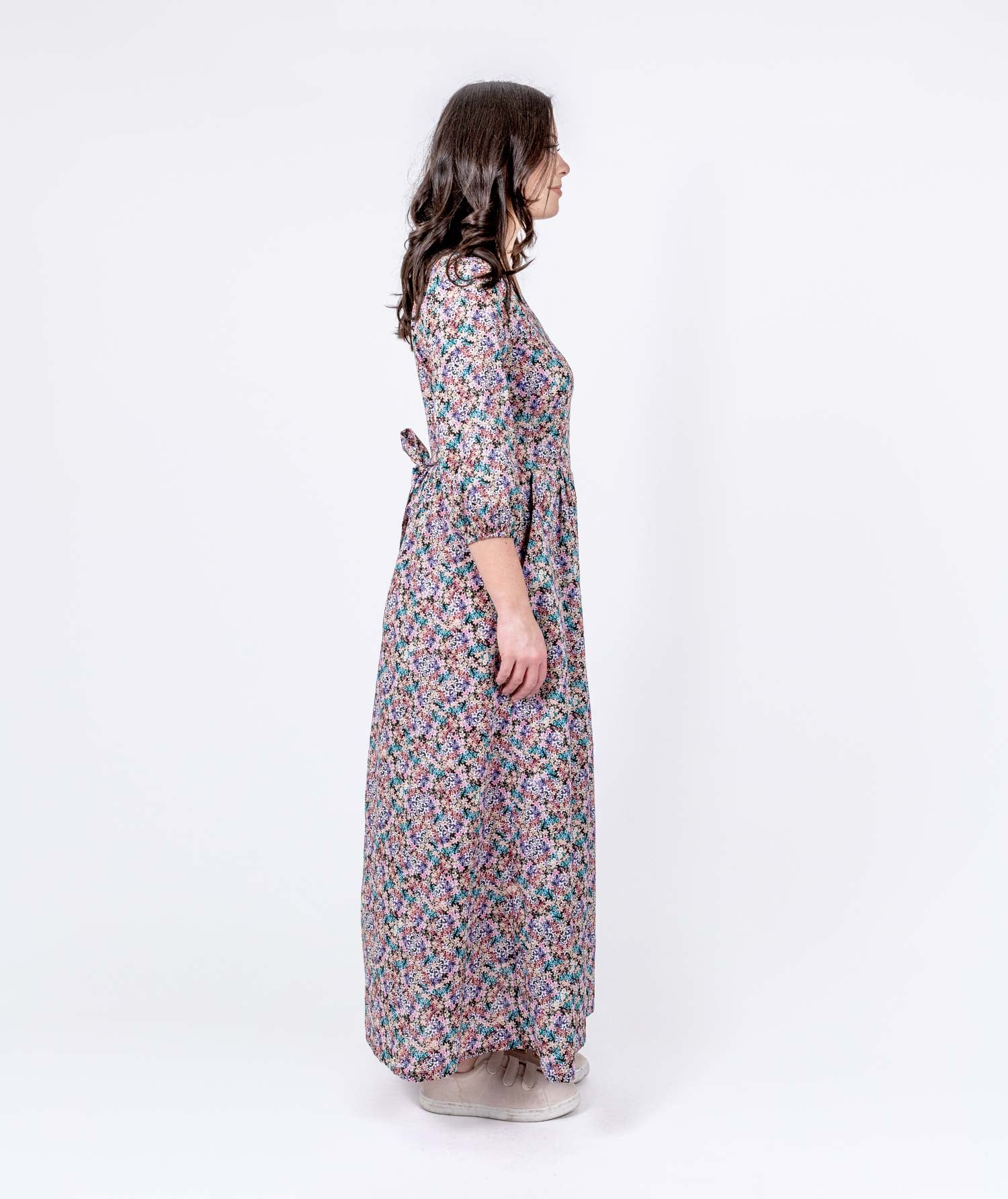 Floral Joy Dress - Black