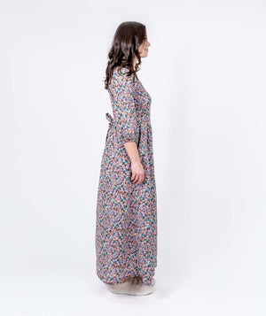 Floral Joy Dress - Black