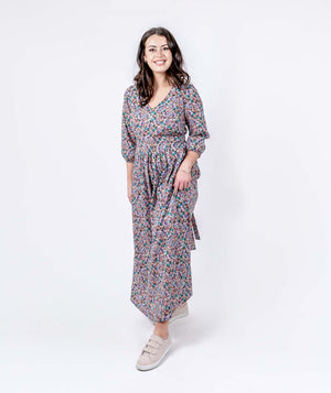 Floral Joy Dress - Black