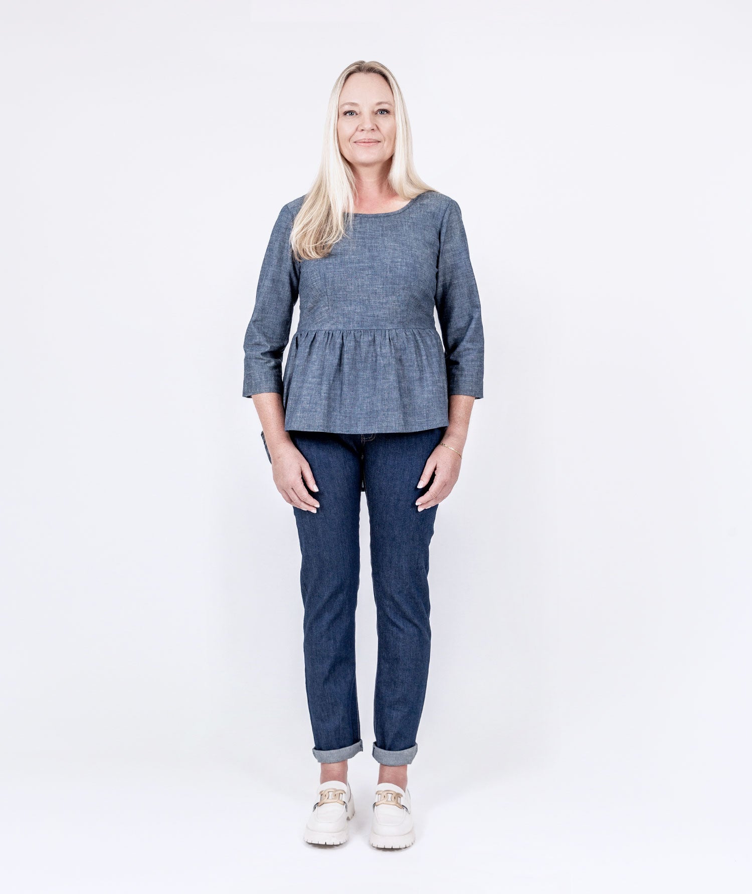 Sista Peplum Top