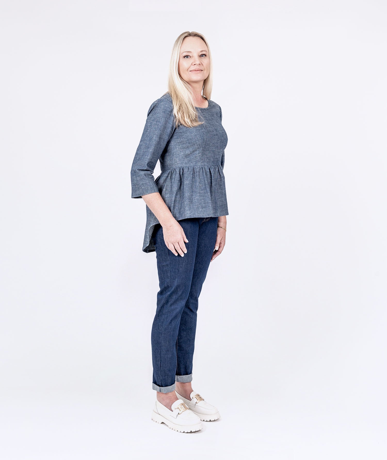 Sista Peplum Top