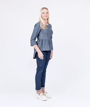 Sista Peplum Top