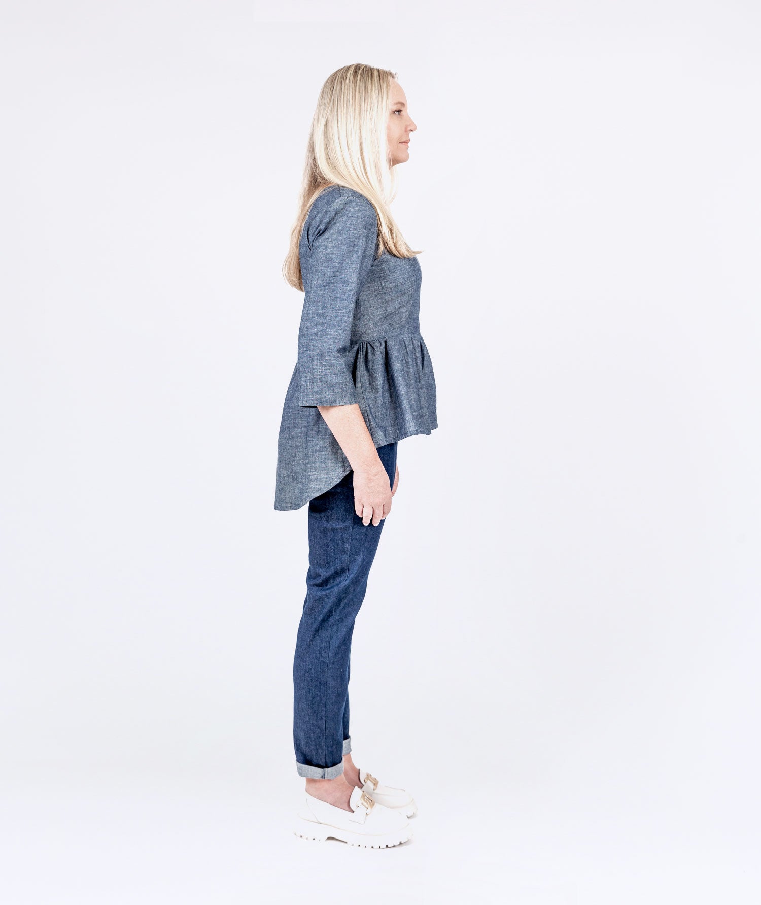 Sista Peplum Top