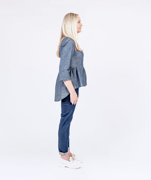 Sista Peplum Top