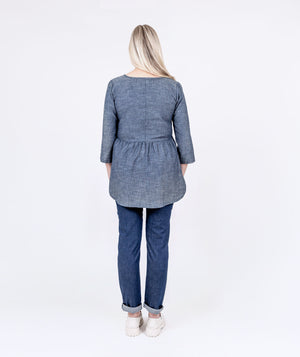 Sista Peplum Top