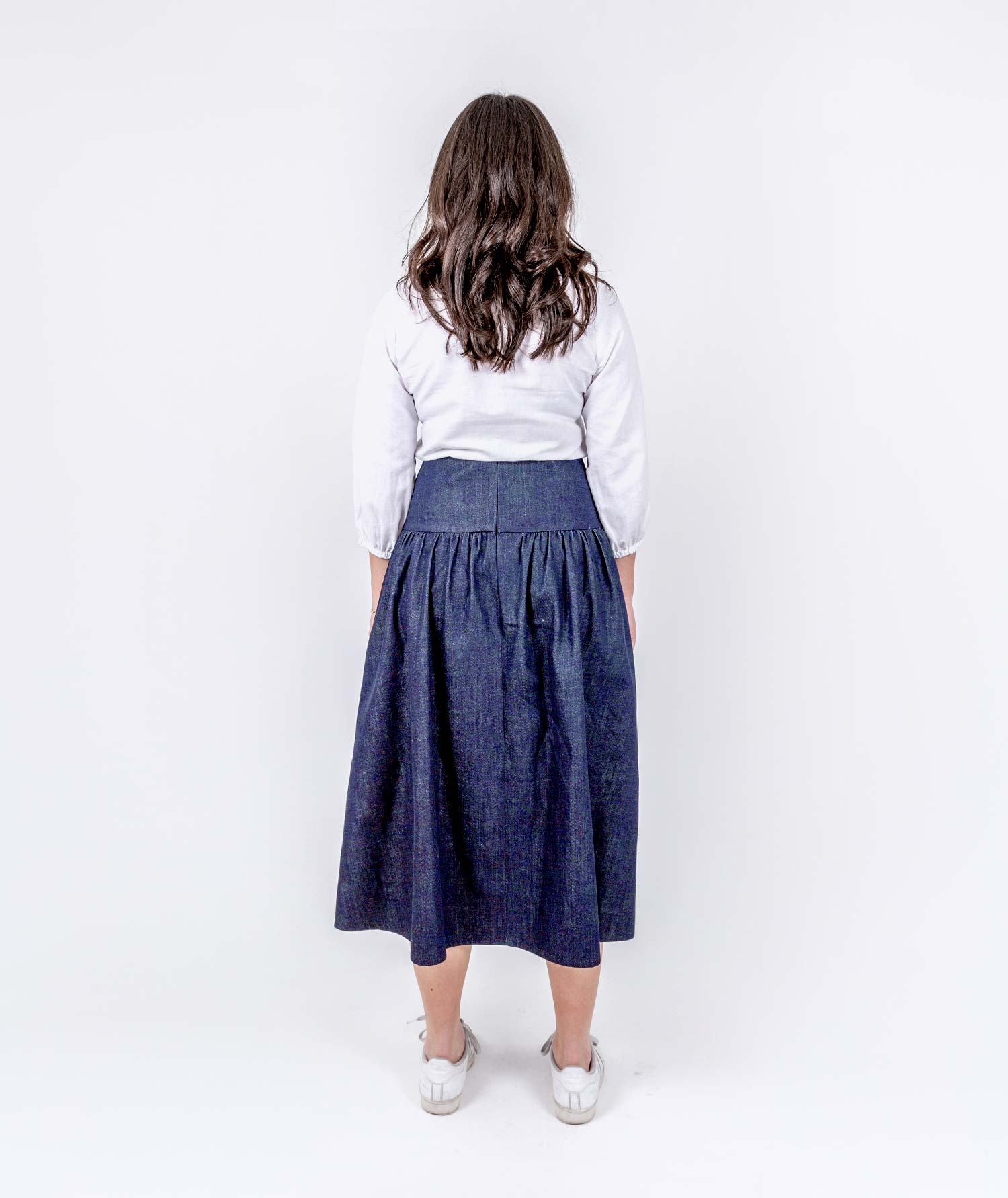 Abundance Denim Skirt - Blue