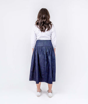 Abundance Denim Skirt - Blue