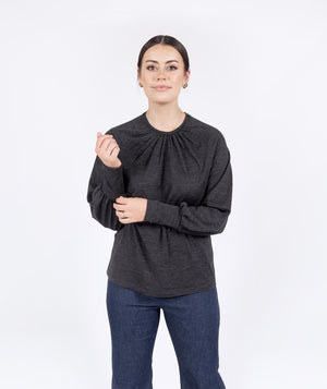Climb the Mountain Merino - Charcoal